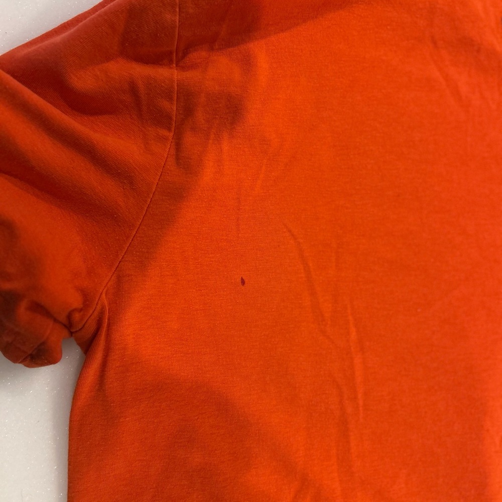 Under Armour Kid’s Bright Orange Tee - Picture 4 of 4